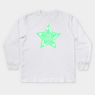 Star Baker, Great British Baker Inspired Baking design Kids Long Sleeve T-Shirt